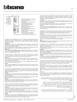 Bticino PLT1 Istruzioni per l'uso