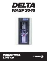 Wasp Delta 2040 INDUSTRIAL 4.0 Technical Sheet