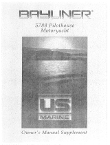 Bayliner 1998 5788 Motoryacht Manuale del proprietario