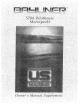 Bayliner 1999 5788 Pilothouse Manuale del proprietario