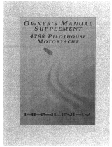 Bayliner 1999 4788 Pilothouse Manuale del proprietario
