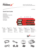 Watchguard Firebox X Core & Peak e-Series Guida Rapida