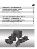 WEG Electric motors for explosive atmospheres Manuale utente