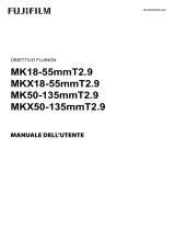 Fujifilm MKX18-55mmT2.9 Manuale del proprietario