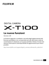 Fujifilm X-T100 Manuale del proprietario