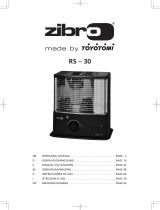Toyotomi Zibro RC–270 Manuale del proprietario