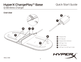 HyperX ChargePlay Base Qi (HX-CPBS-C) Manuale utente