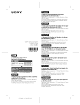Sony Защитная крышка объектива для HDR-AS100(AKA-HLP1) Manuale utente
