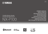 Yamaha NX-P100 Black Manuale utente