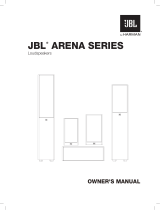JBL Arena 180 Black Manuale utente
