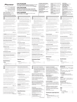 Pioneer DAS-RCA020R Manuale utente