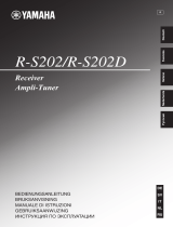 Yamaha R-S202 Black Manuale utente