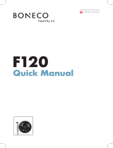 Boneco Air shower F120 Manuale utente