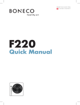 Boneco Air shower F220 Manuale utente