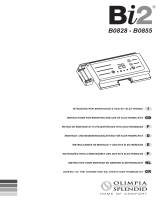 Olimpia Splendid controls - B0828/B0855 Manuale utente