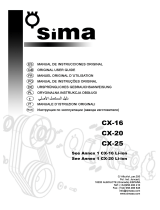 SIMA S.A. CX 20 Li-ion Manuale utente