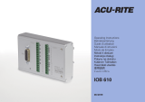 ACU-RITE IOB 610 Manuale utente