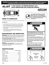 Arcan ALJ2T Manuale utente