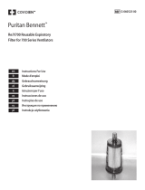 Medtronic Puritan Bennett Re/X700 expiratory bacteria filter Manuale utente