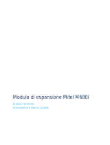 Mitel M680 Expansion Module Guida d'installazione