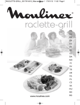 Moulinex RACLETTE CUBE GRIL Manuale del proprietario