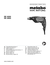 Metabo SE 4000 Istruzioni per l'uso