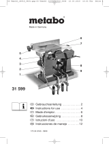 Metabo Bench-mounting stand Istruzioni per l'uso