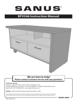 Sanus BFV546 Manuale utente