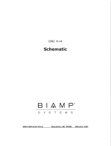 Biamp DRC 4+4 Manuale utente
