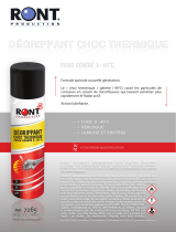 Ront Dégrippant choc thermique 520ml aérosol RontProduction Manuale utente