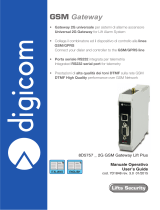 Digicom 8D5757 2G GSM Gateway Lift Plus Manuale utente