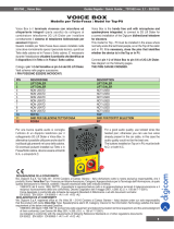 Digicom 8D5780 VoiceBox Tetto Fossa Manuale utente