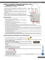 Digicom 8D5813DA Sensore Gas Manuale utente