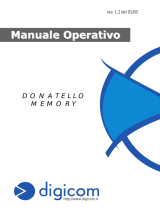 Digicom Donatello Memory Manuale utente