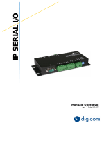 Digicom IP Serial I/O Manuale utente