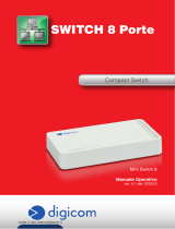 Digicom Mini Switch 8 Manuale utente