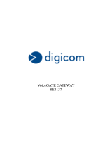 Digicom VoiceGATE Gateway FXO Manuale utente