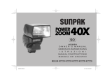 SUNPAK PZ40X SO  Manuale del proprietario