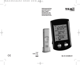 TFA Dostmann Wireless Thermometer RATIO Manuale del proprietario