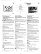 TFA Digital XXL Radio-Controlled Clock with Temperature Manuale del proprietario