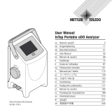Mettler Toledo InTap Portable oDO Analyzer Manuale utente