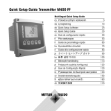 Mettler Toledo Transmitter M400 FF Istruzioni per l'uso