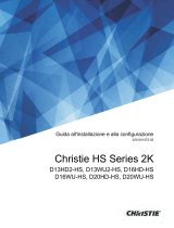 Christie D20HD-HS Installation Information