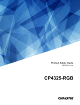 Christie CP4325-RGB Manuale utente