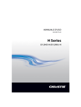 Christie D12HD-H Manuale utente