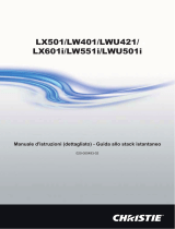 Christie LWU501i Manuale utente