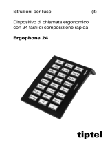 Tiptel Ergophone 24 Manuale utente