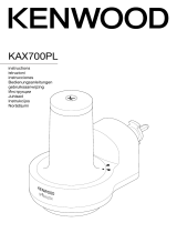 Kenwood KAX700PL Spiralizer Attachment Manuale del proprietario