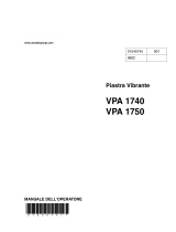 Wacker Neuson VPA1750 Manuale utente