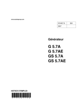 Wacker Neuson G5.7AE Manuale utente
